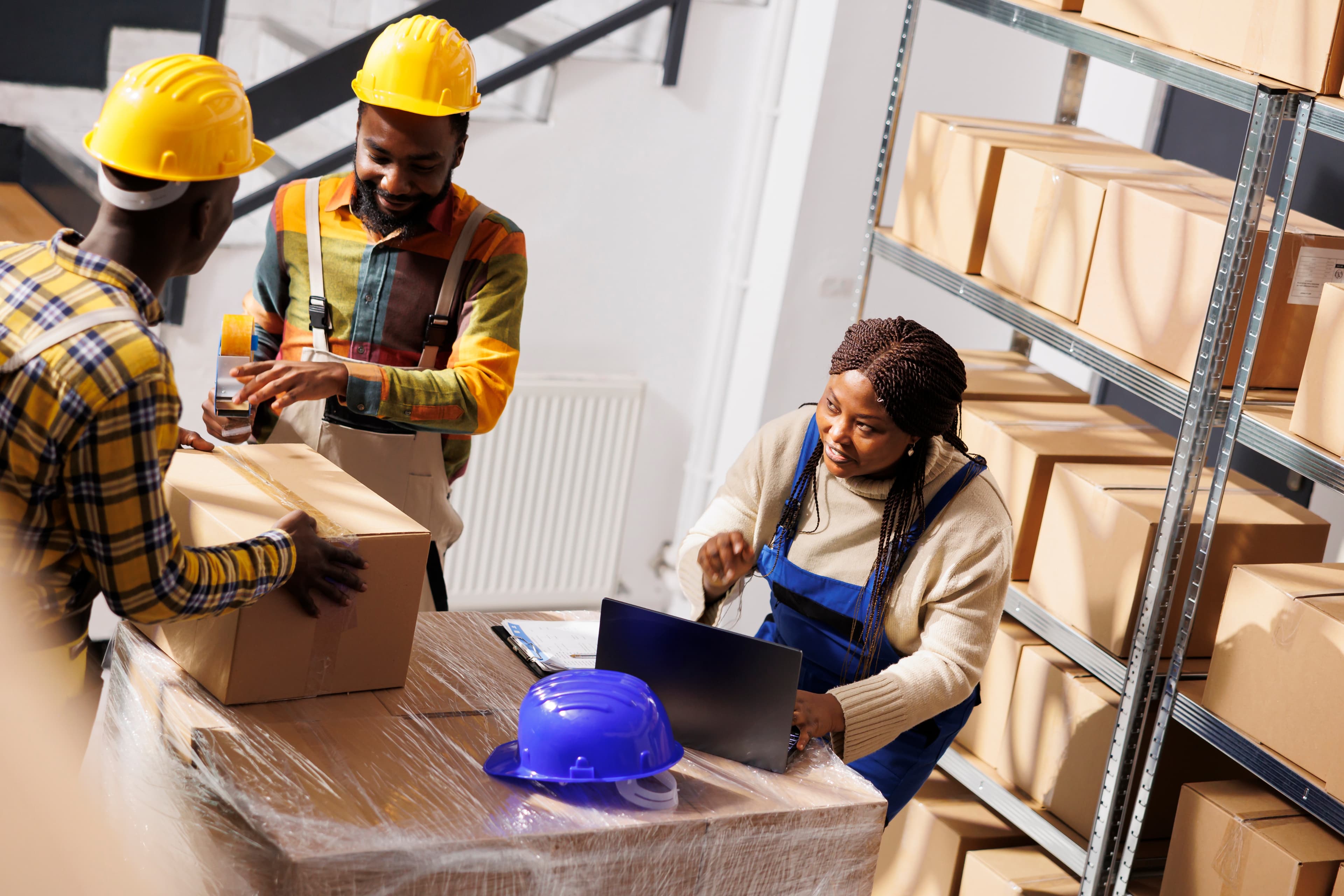 UniRelo relocation team packing and handling goods with 20+ years of moving expertise