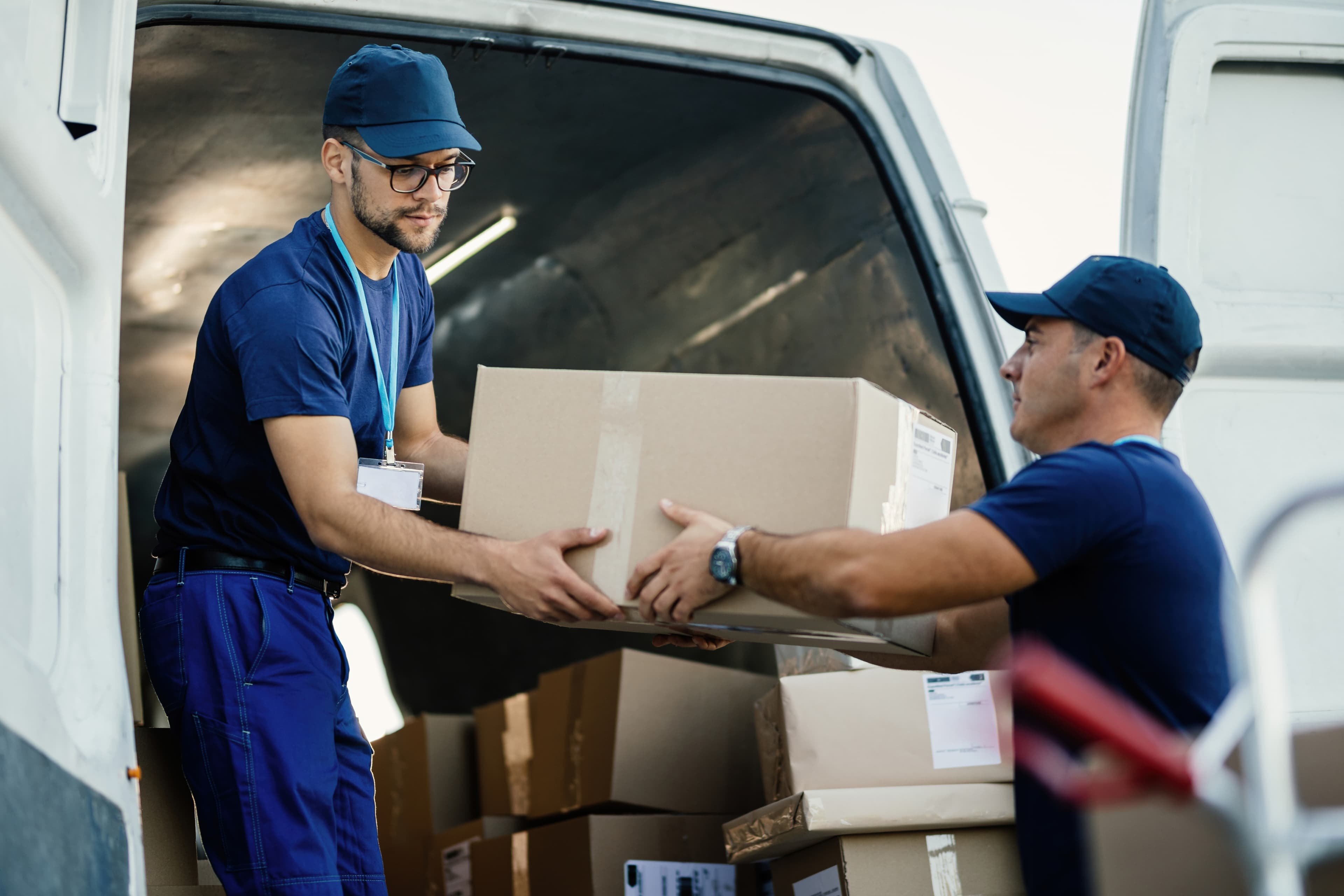 UniRelo white glove service movers carefully handling valuable goods during relocation