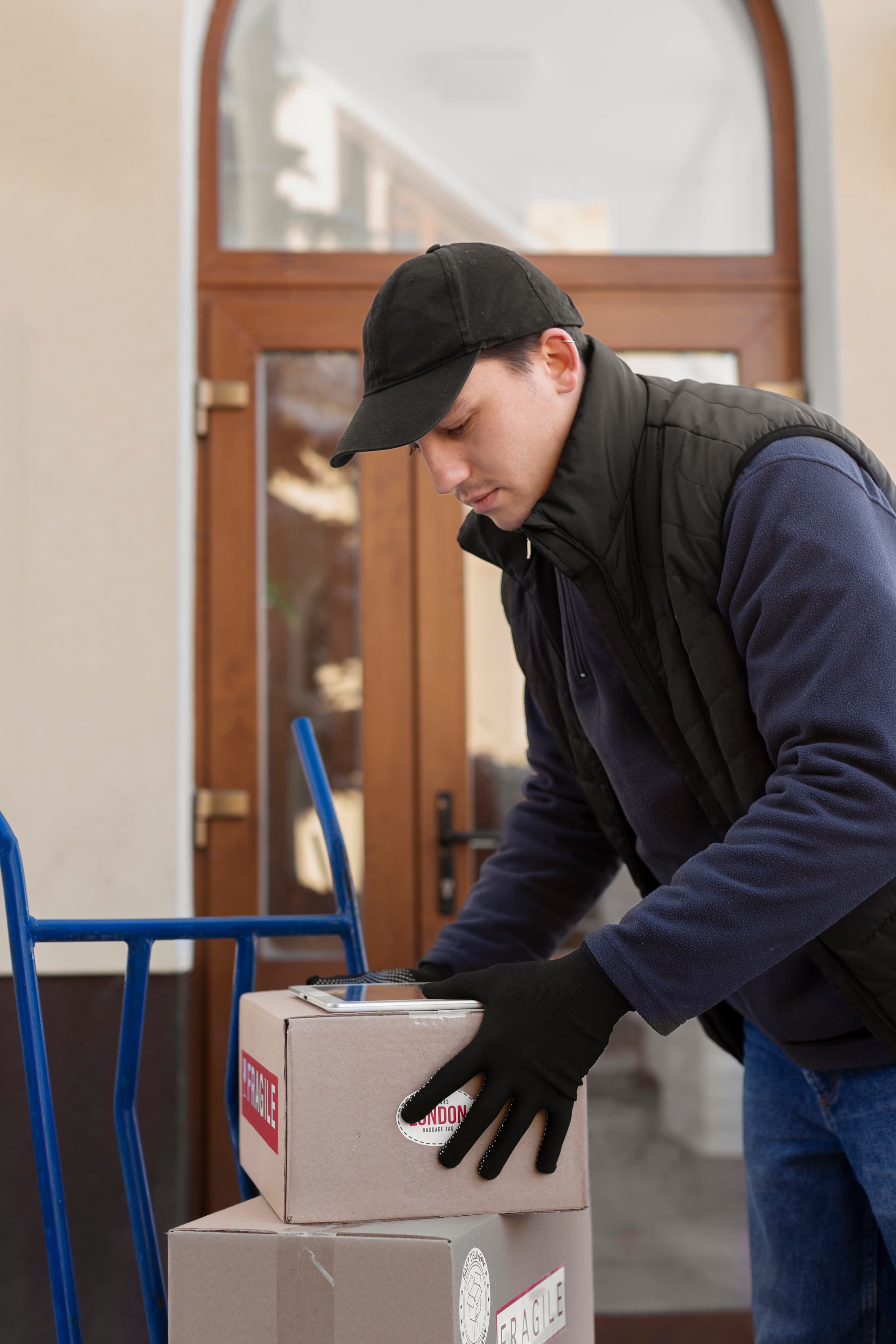 Secure and safe packing of goods for UniRelo white glove delivery